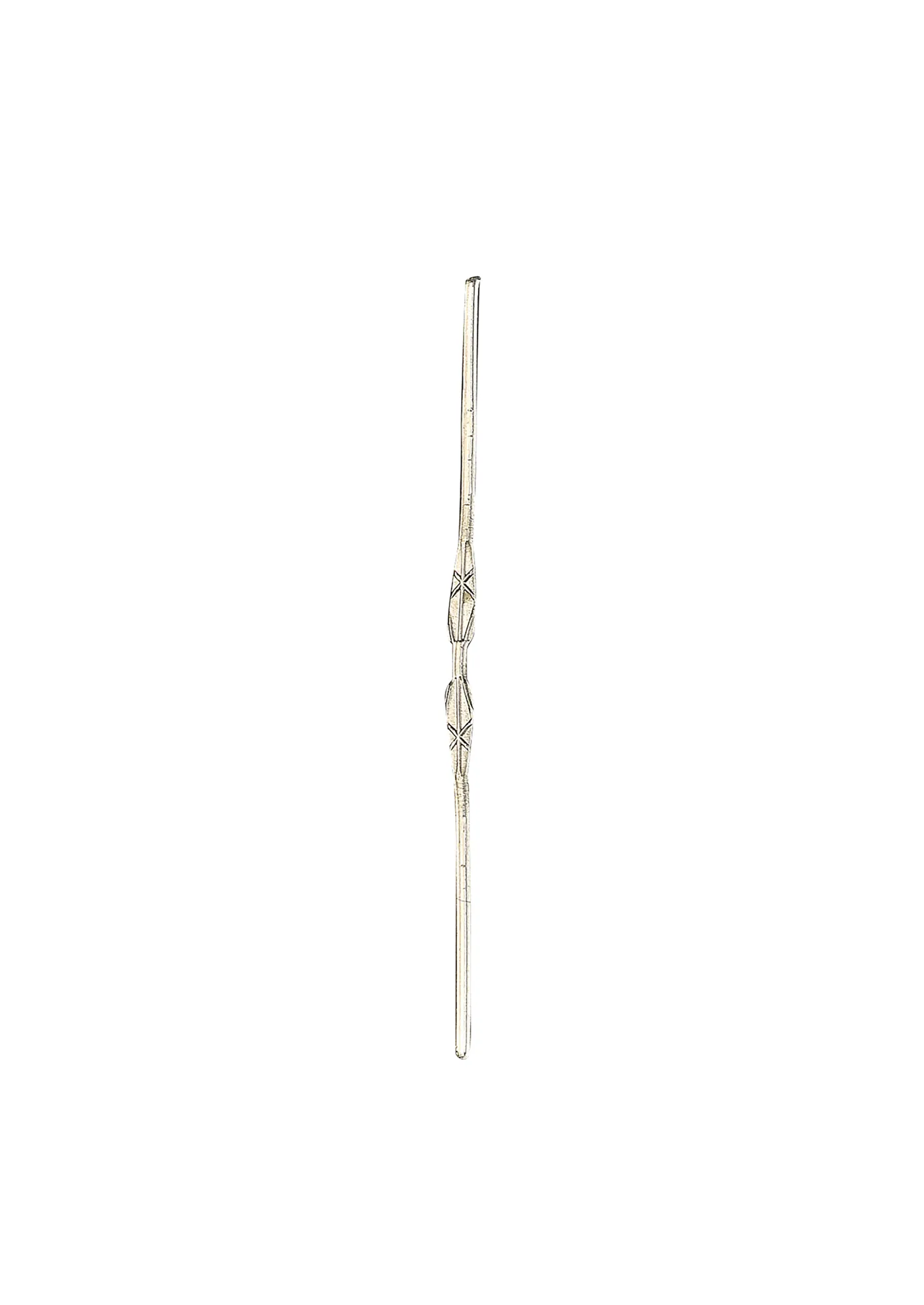 Double Star Straight Link 12X12mm C90092  Diyas Crystal Link